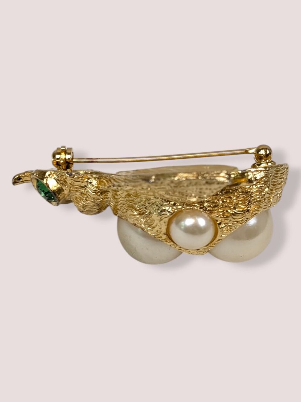 Vintage Ivana Faux Pearl Bee Brooch - Picture 6 of 7